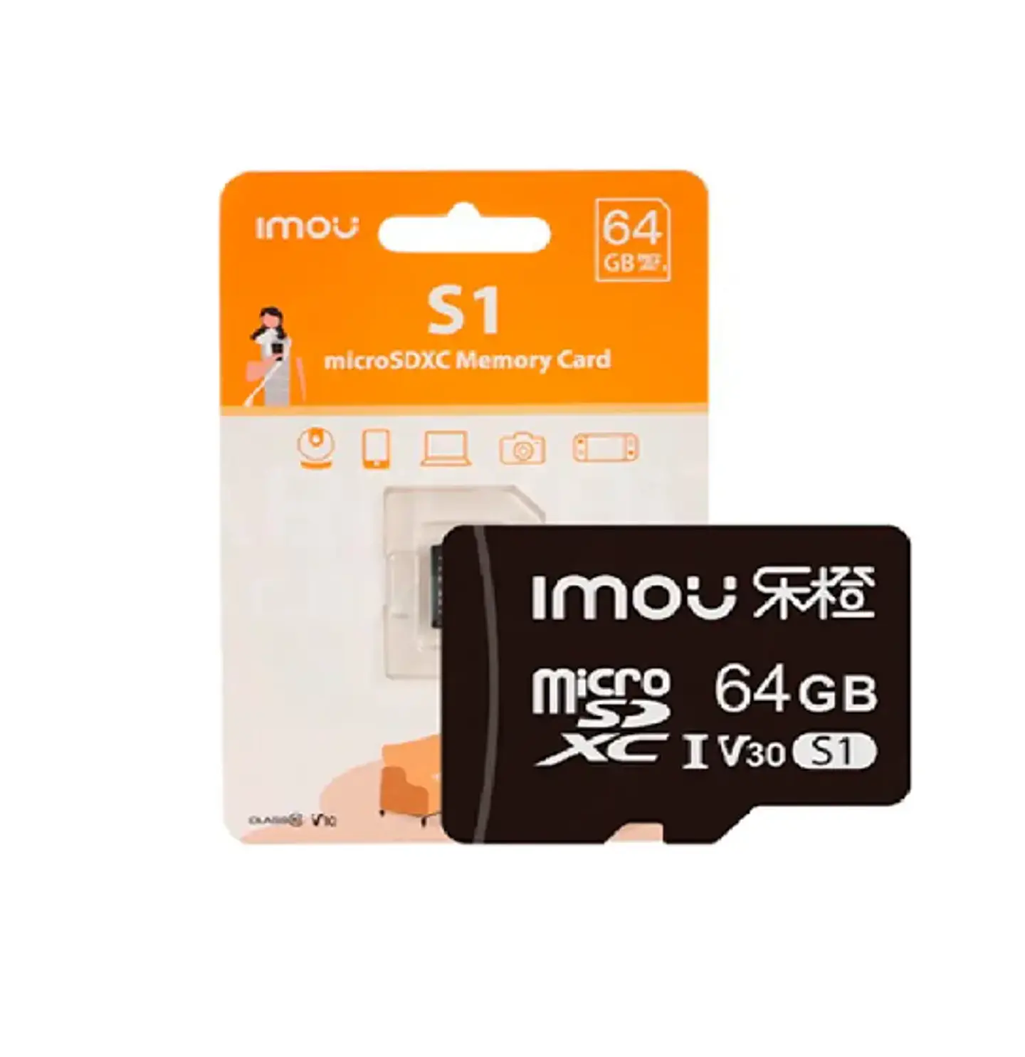 Tarjeta Memoria Micro Sd Imou  64gb  1