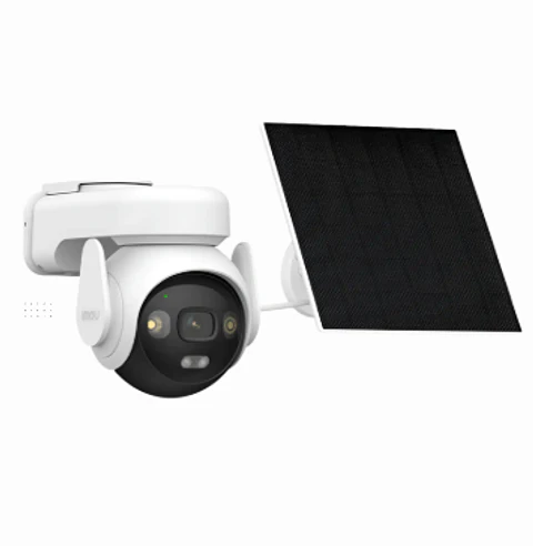 Camara Wifi Aov Pt 360° Imou 4g Lte 5mp 3k Con Panel Solar Blanco