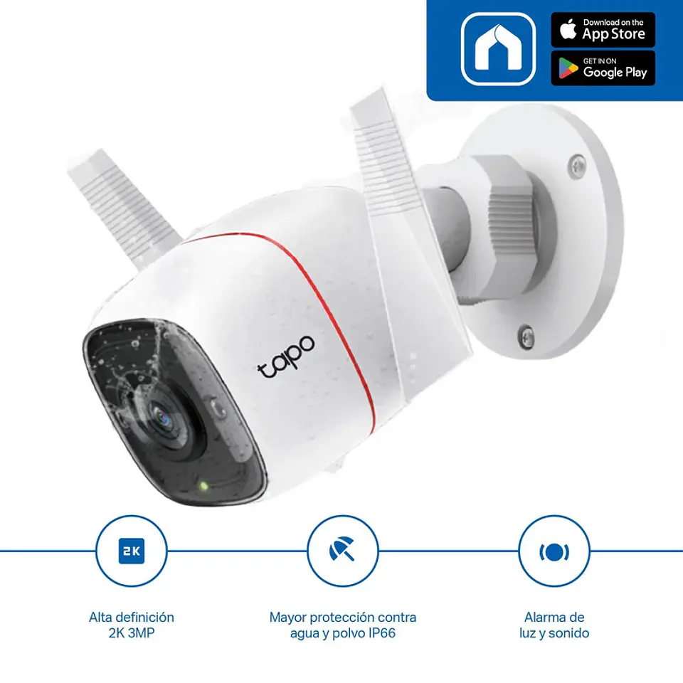 Camara Tapo C310 2K 3MP 2