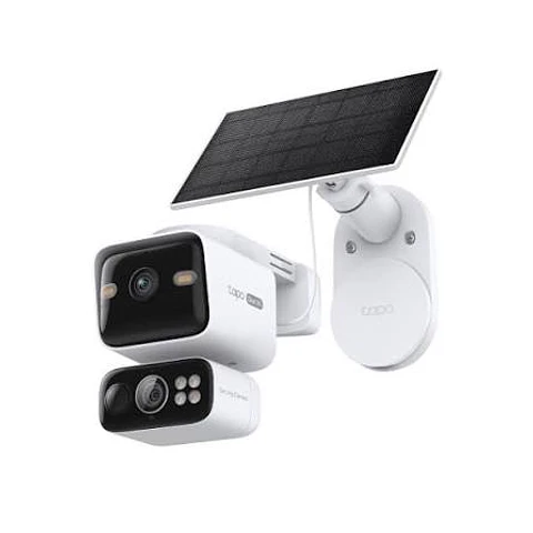 Kit de Cámara de Seguridad Panorámica/Inclinación con Energía Solar  TP-Link Tapo kit C645D