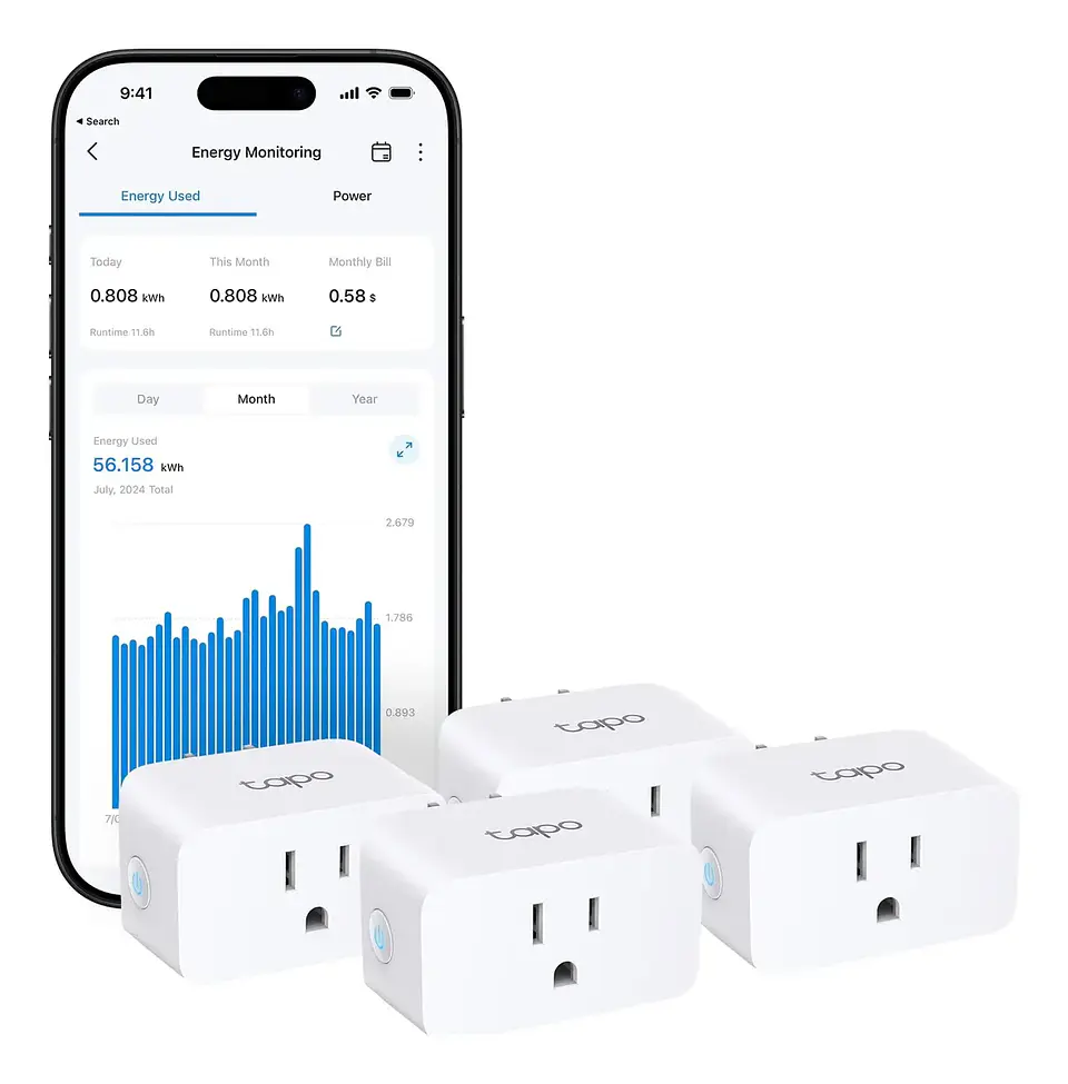 TP-Link Tapo Smart Plug Mini 15A, enchufe Wi-Fi 1