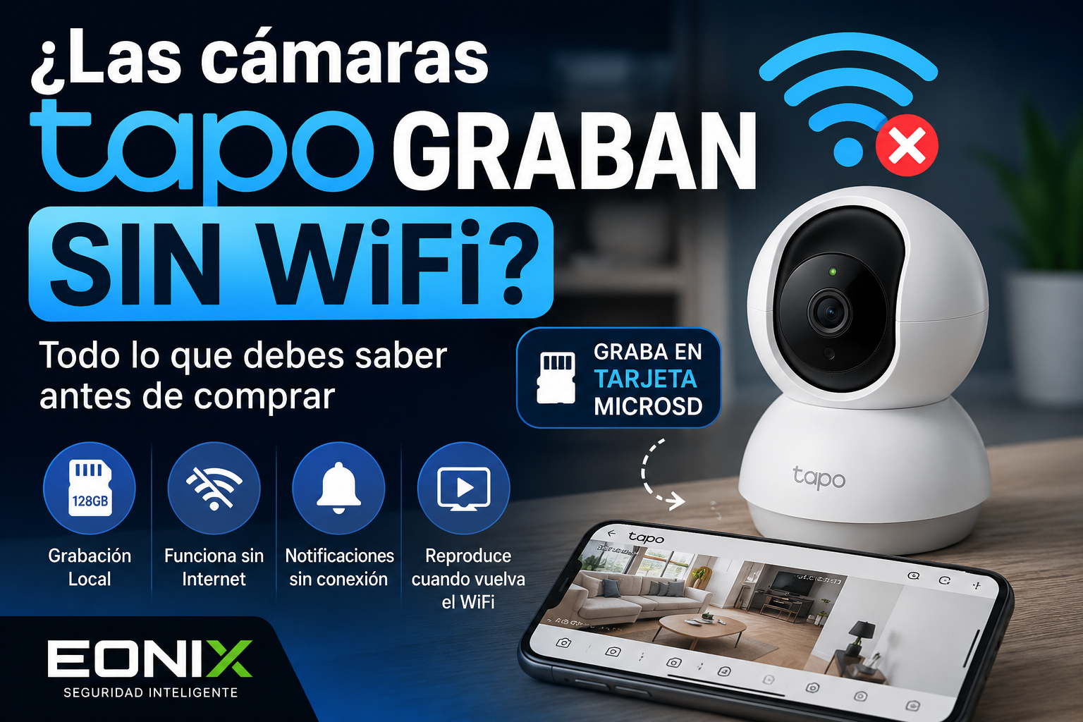 ¿Las cámaras Tapo graban sin WiFi? Todo lo que debes saber antes de comprar