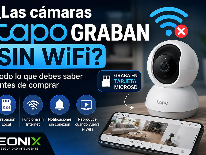 ¿Las cámaras Tapo graban sin WiFi? Todo lo que debes saber antes de comprar