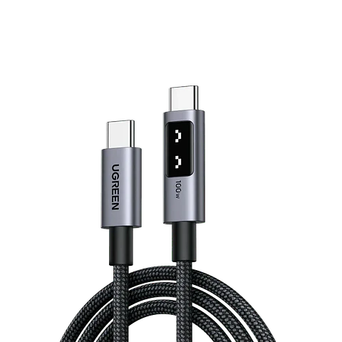 Cable USB-C 100W con Pantalla Digital LED