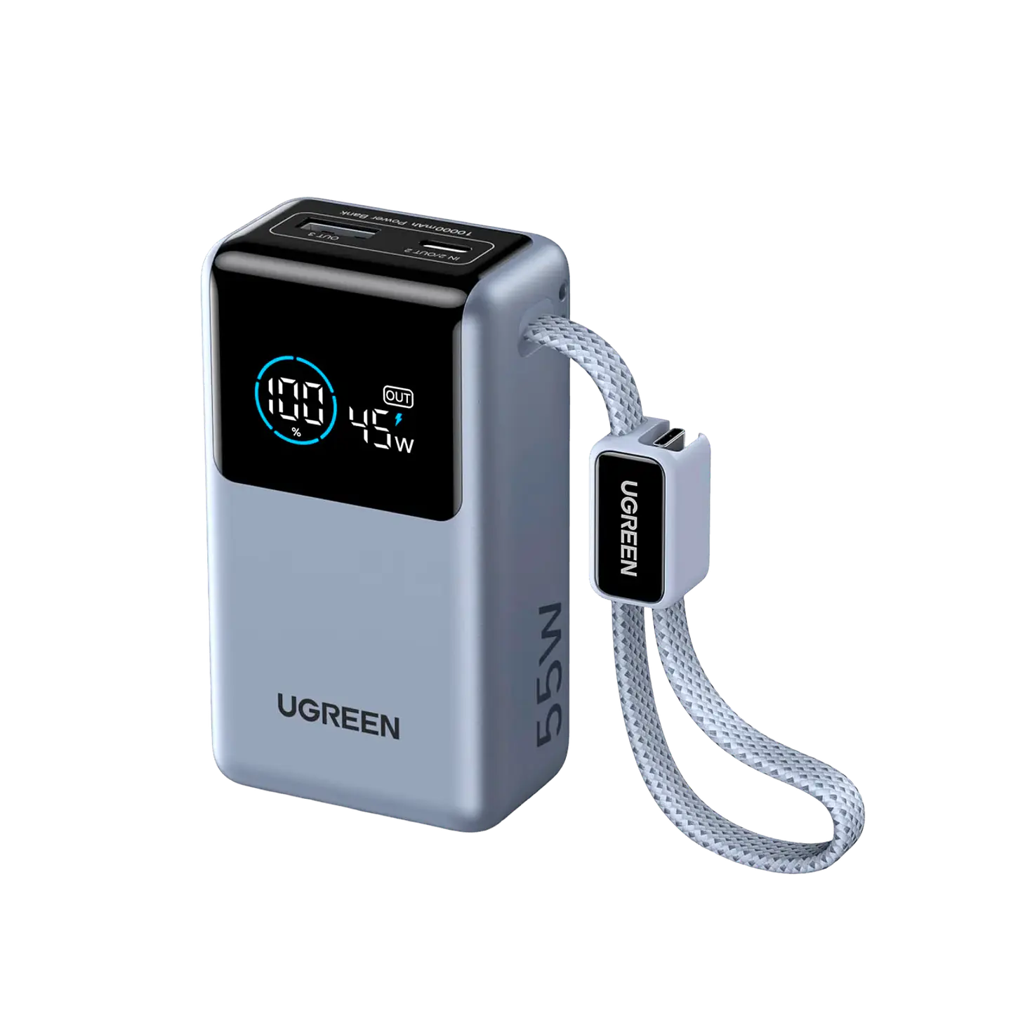 Power Bank Nexode Pro 55W (10.000mAh) con Cable Integrad 1