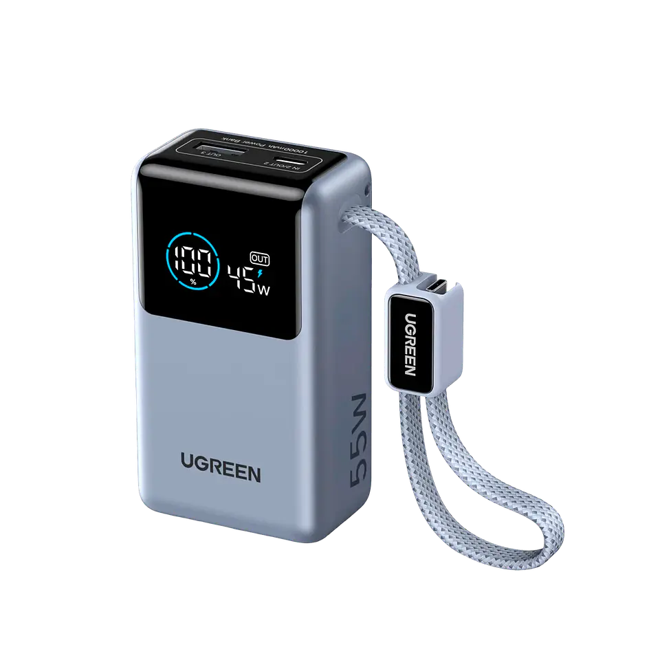 Power Bank Nexode Pro 55W (10.000mAh) con Cable Integrad 1