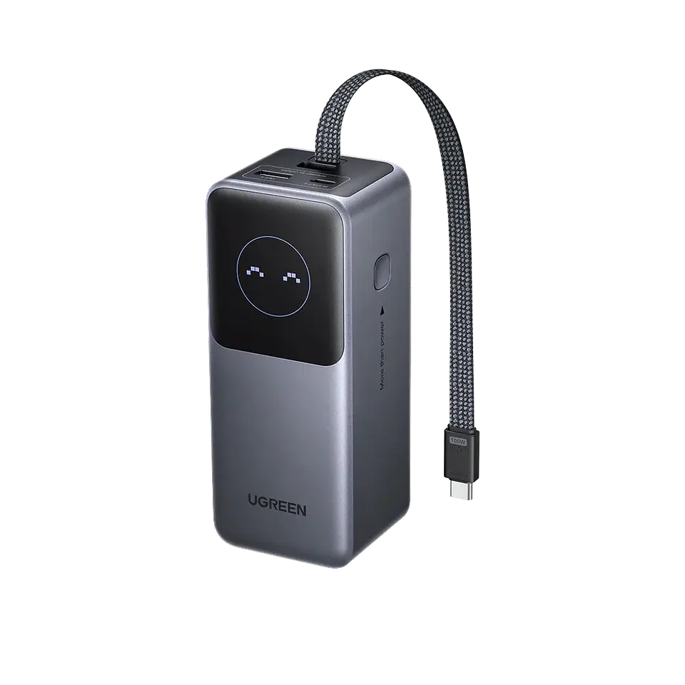 Power Bank Pro 130W (20.000mAh) con Cable Integrado 1