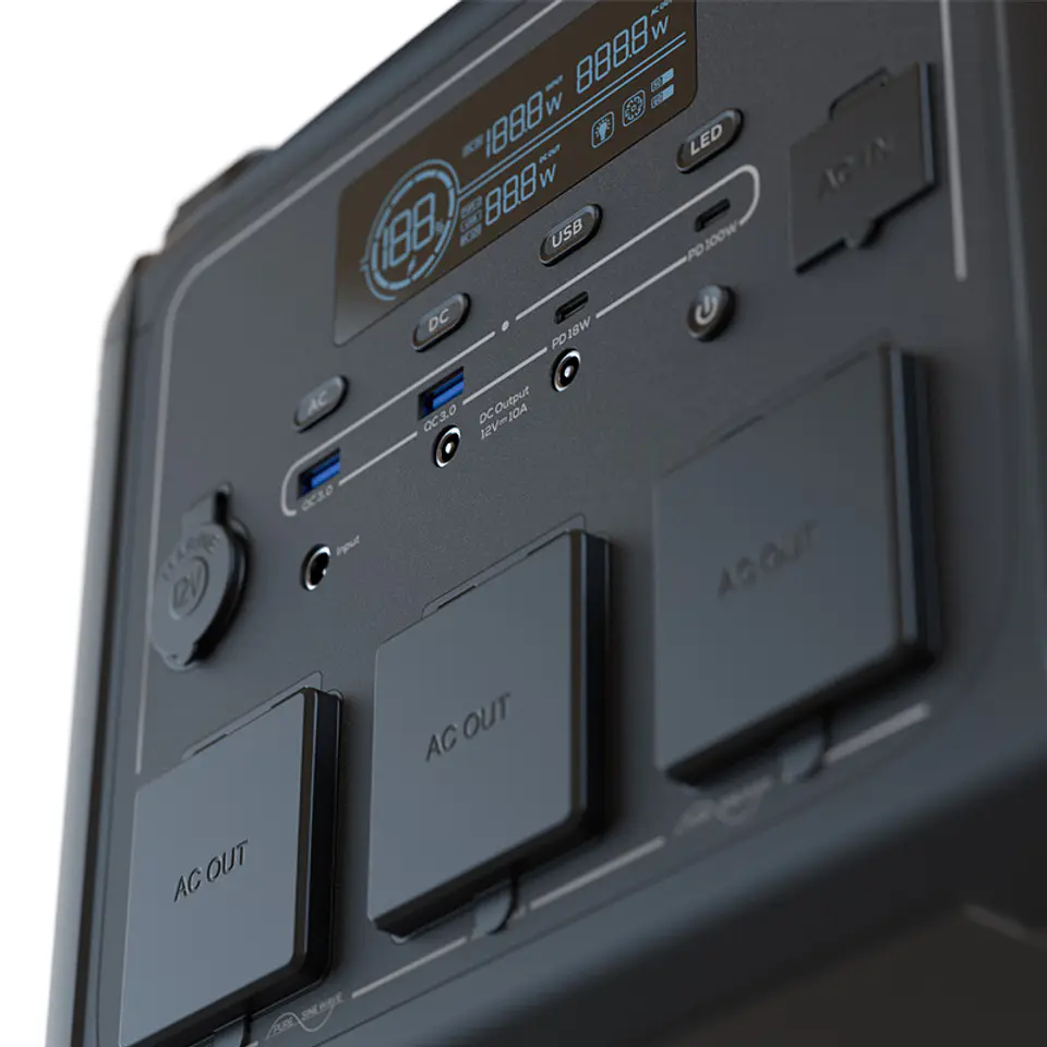 Generador eléctrico de baterías LMFP de 1200W--  4