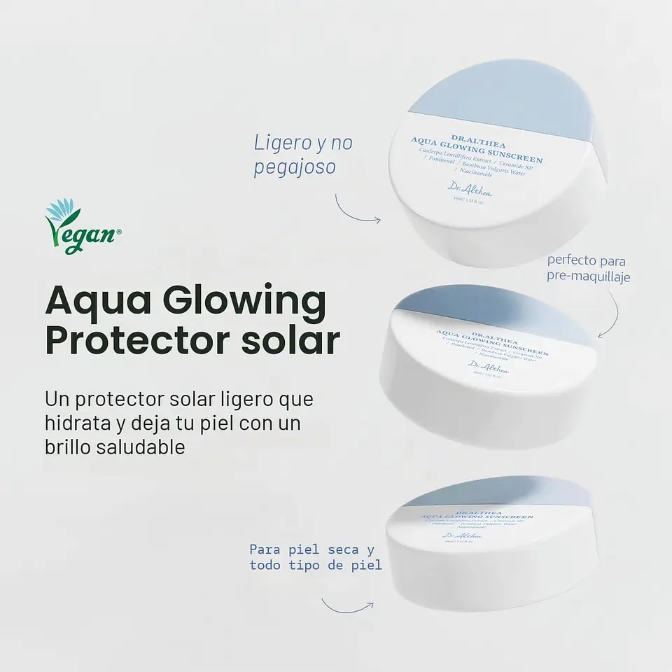 Aqua Glowing Sunscreen Protetor  2