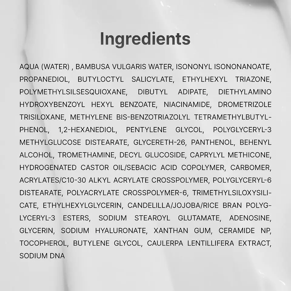 Aqua Glowing Sunscreen Protetor  8