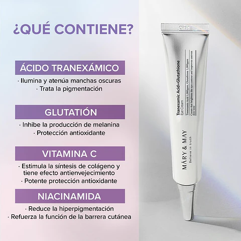 Creme para olhos com ácido tranexâmico 