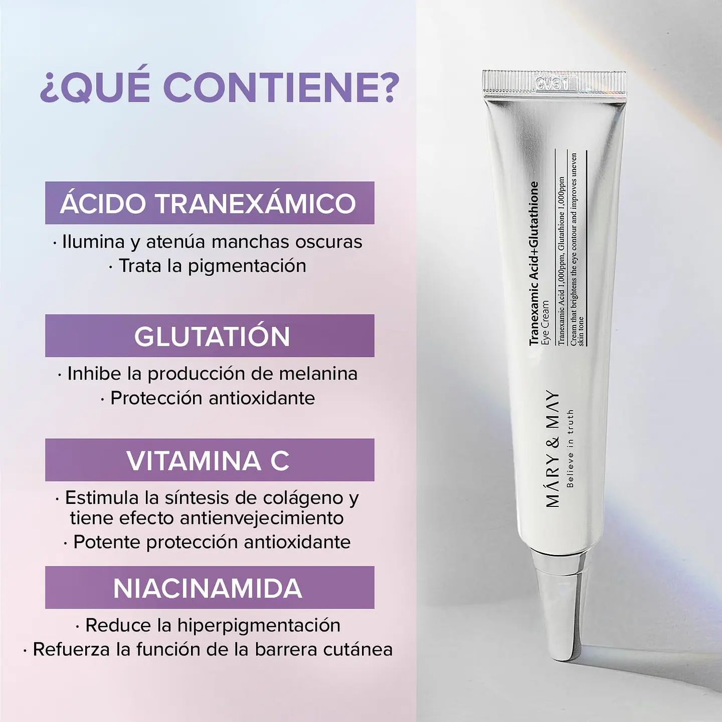 Creme para olhos com ácido tranexâmico  2