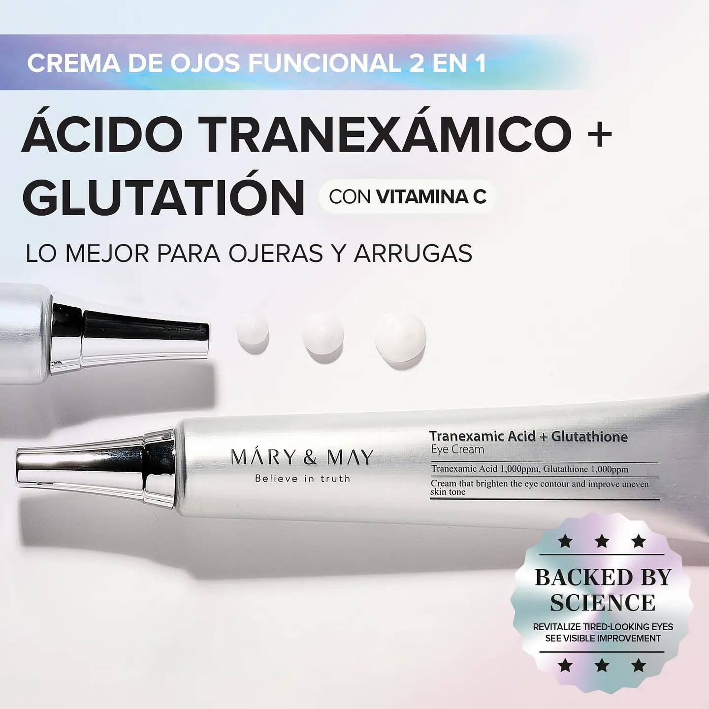 Creme para olhos com ácido tranexâmico  4