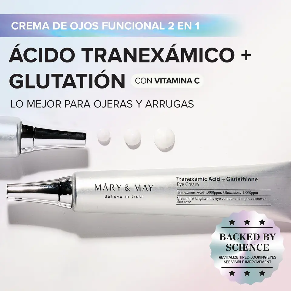 Creme para olhos com ácido tranexâmico  4