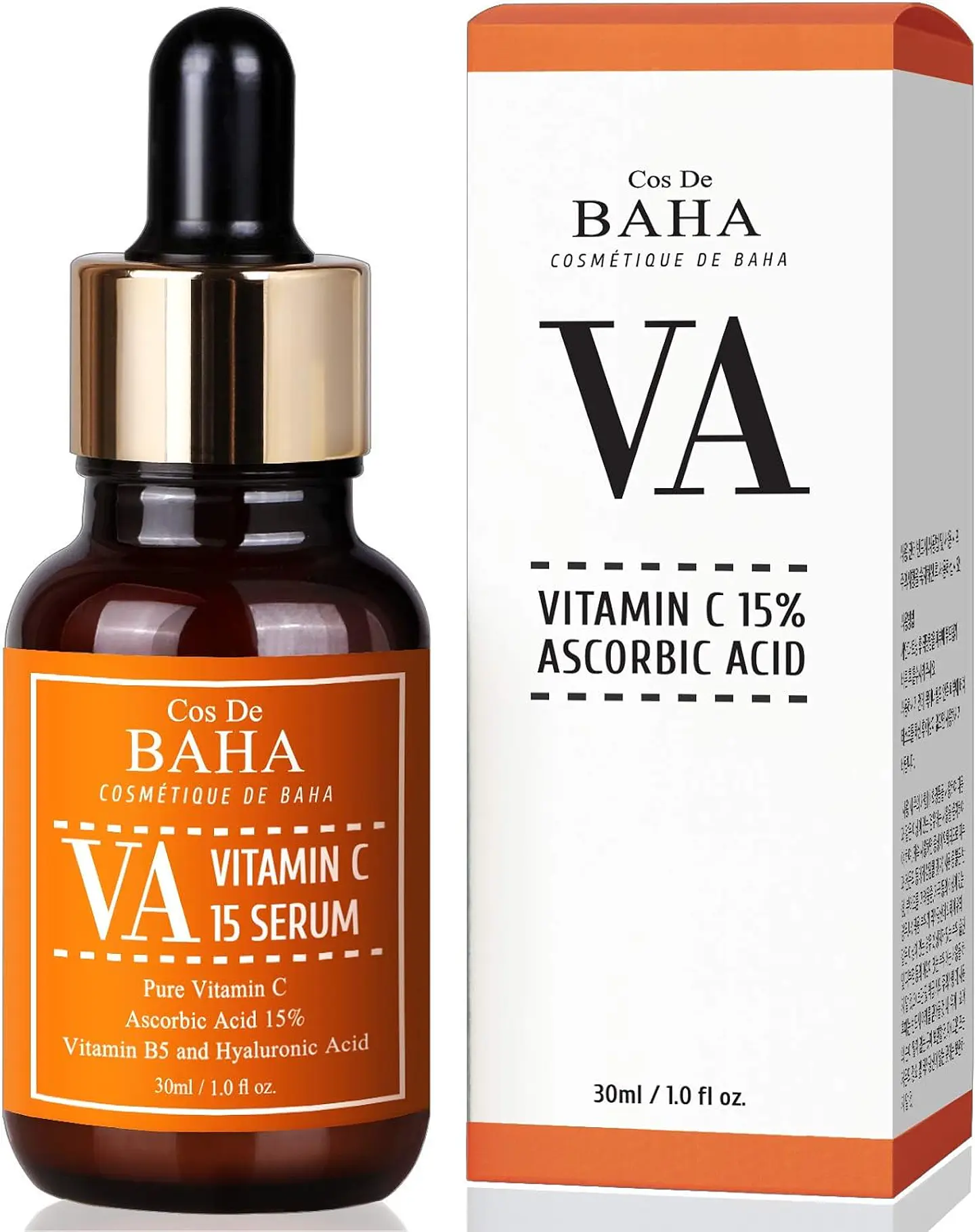 Vitamin C Facial Serum com L-Ascorbic Acid 1