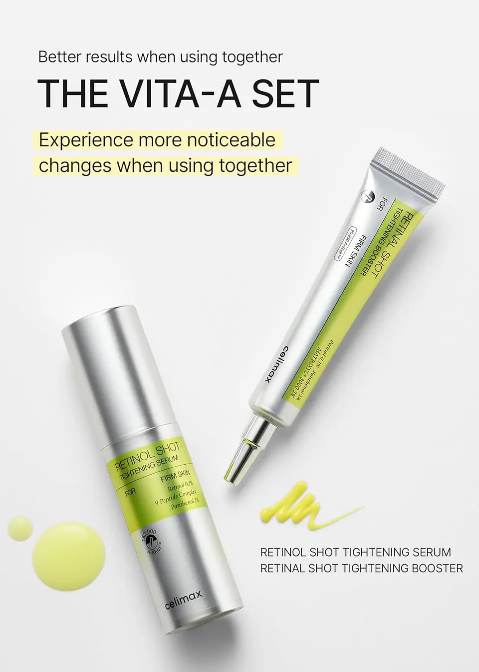 Sérum Reafirmante Vita a Retinol Shot com vitamina A pura 4