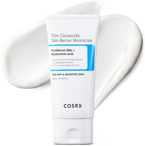 Hidratante facial com barreira de ceramidas