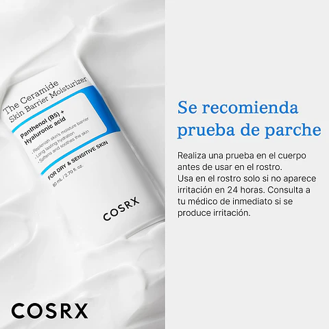 Hidratante facial com barreira de ceramidas