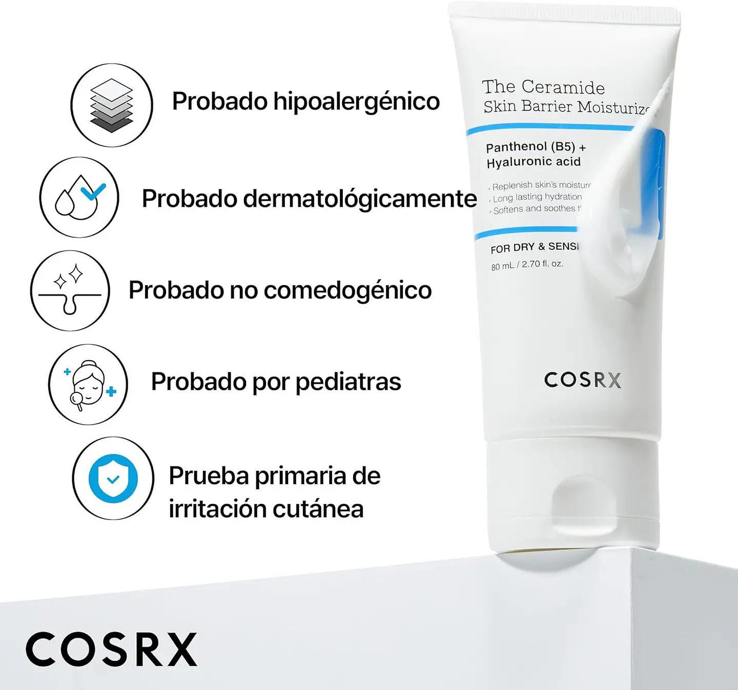 Hidratante facial com barreira de ceramidas 7