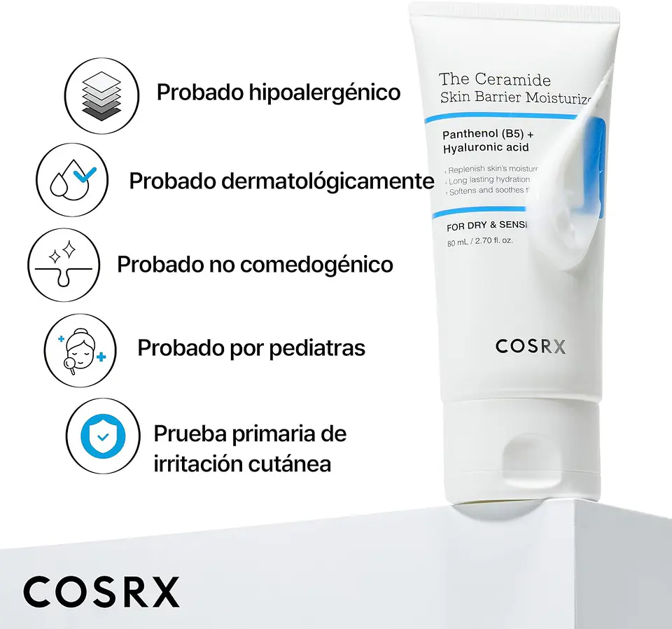 Hidratante facial com barreira de ceramidas 7