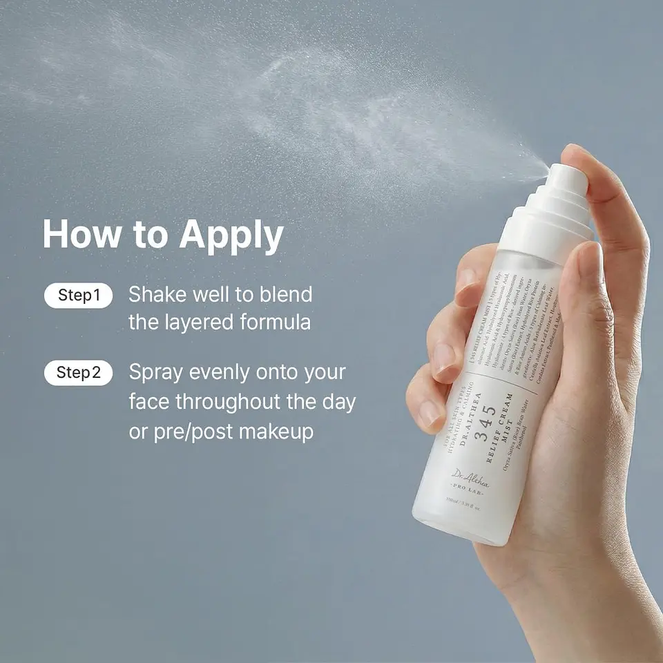 345 Relief Cream Mist 60ml 3