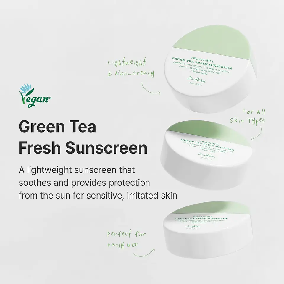Green Tea Fresh Sunscreen 4
