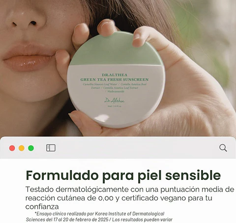 Green Tea Fresh Sunscreen