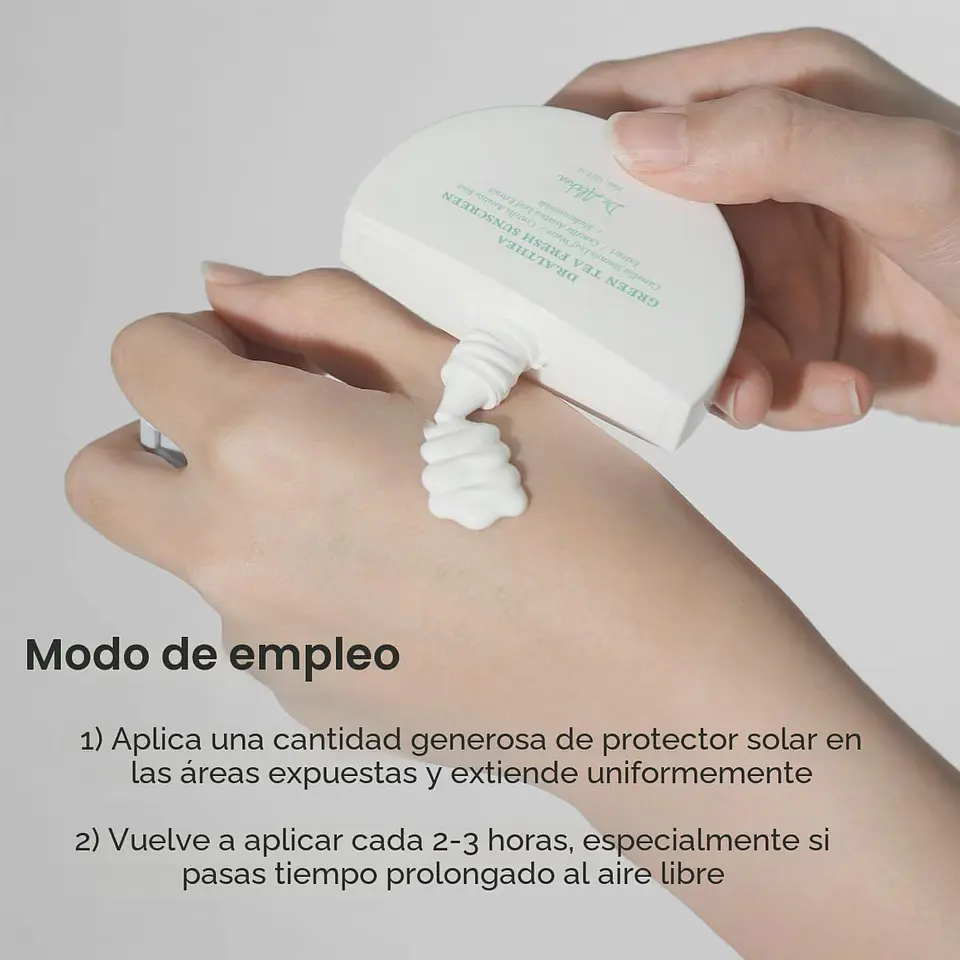 Green Tea Fresh Sunscreen 3