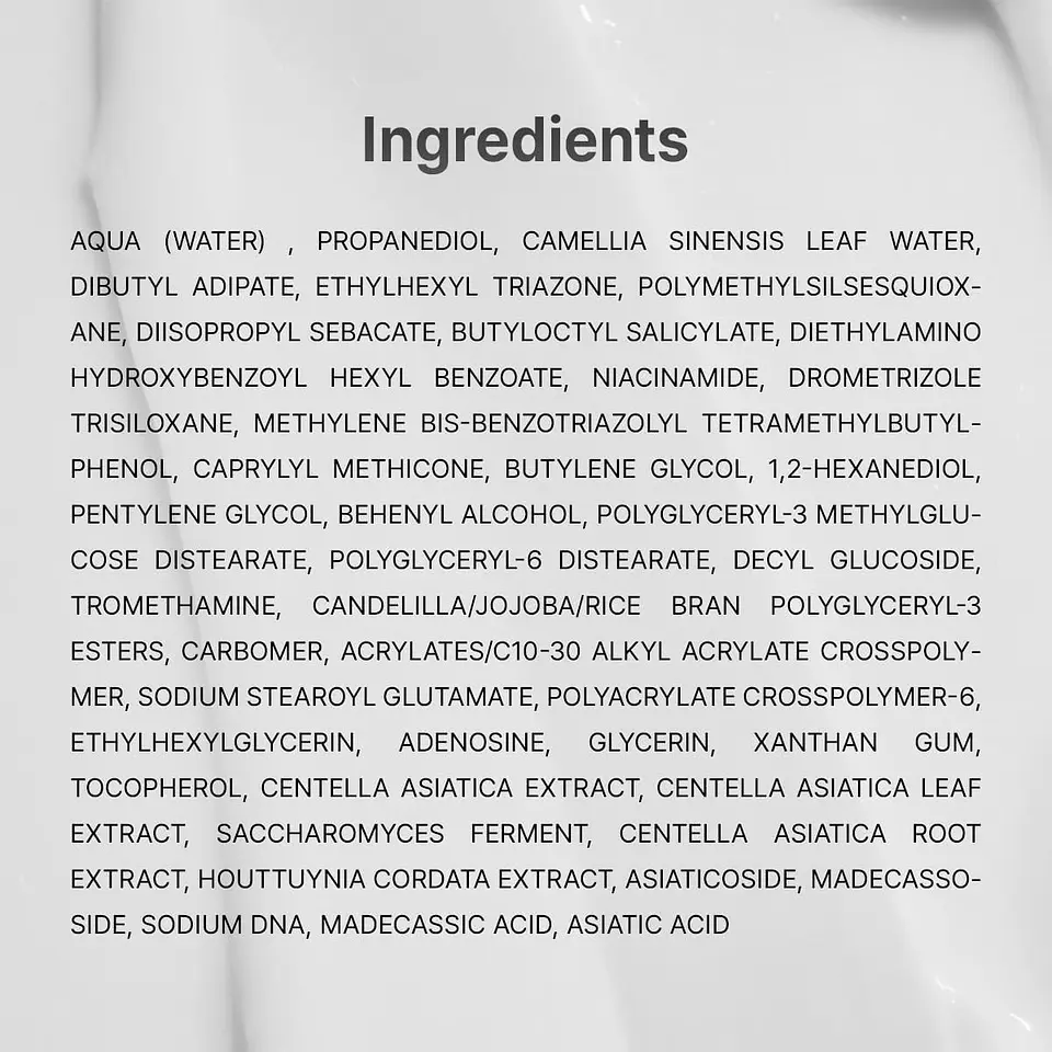 Green Tea Fresh Sunscreen 9