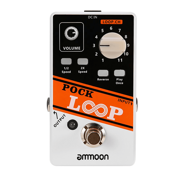 Ammoon Pock Looper - Pedal Para Guitarra
