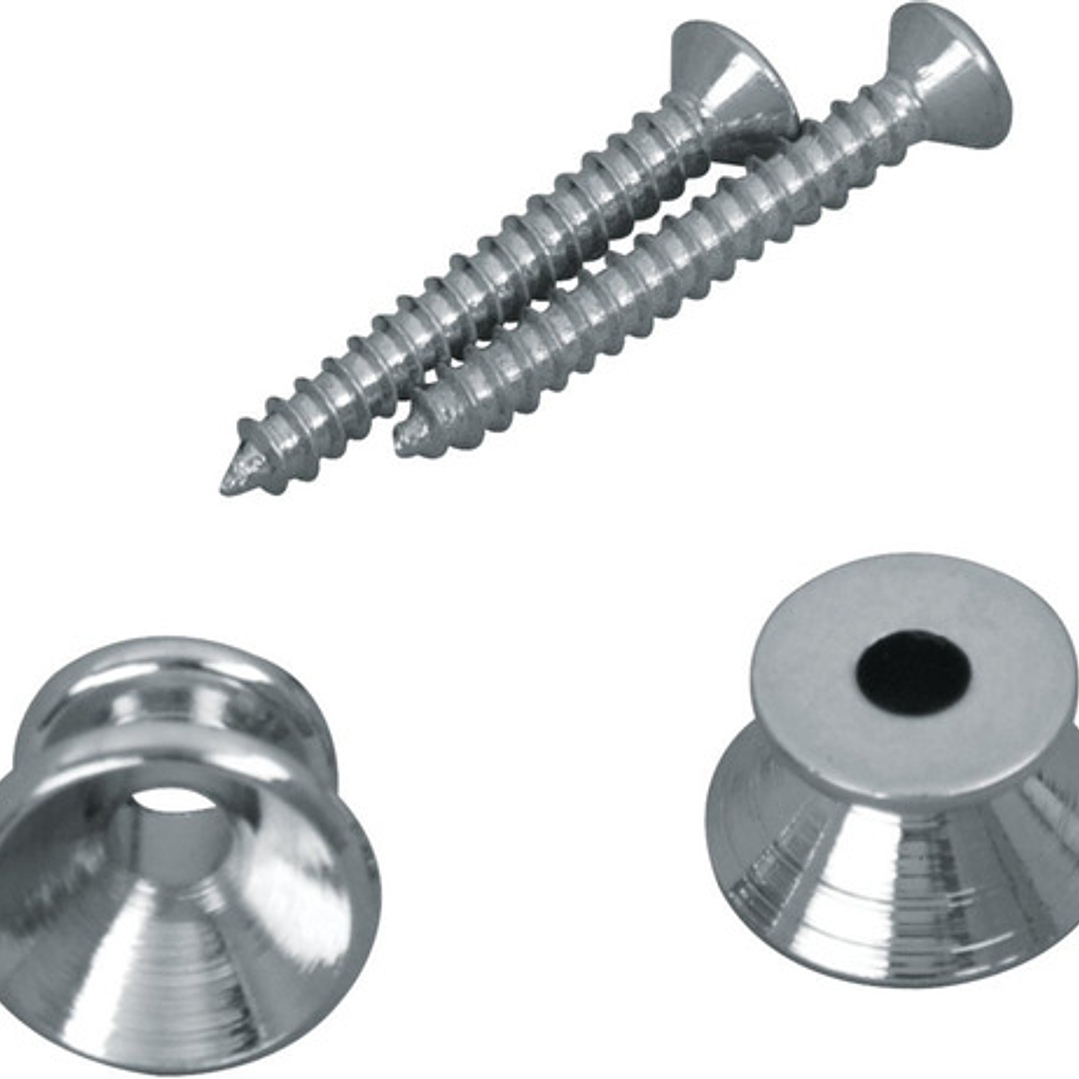 Boton De Strap Guitarra Accesorio Tornillo 1