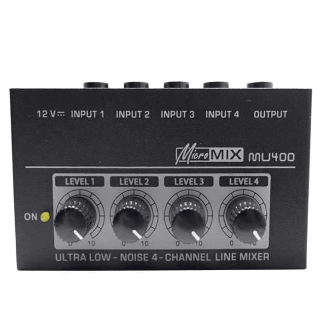 Mini mixer de 4 canales 