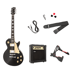 Pack Guitarra Eléctrica LPAUL Negro