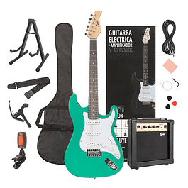  Guitarra Eléctrica Green 39