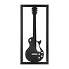 Guitarras Lespaul - Flying V - Estratocaster. Mdf Negro 3mm.