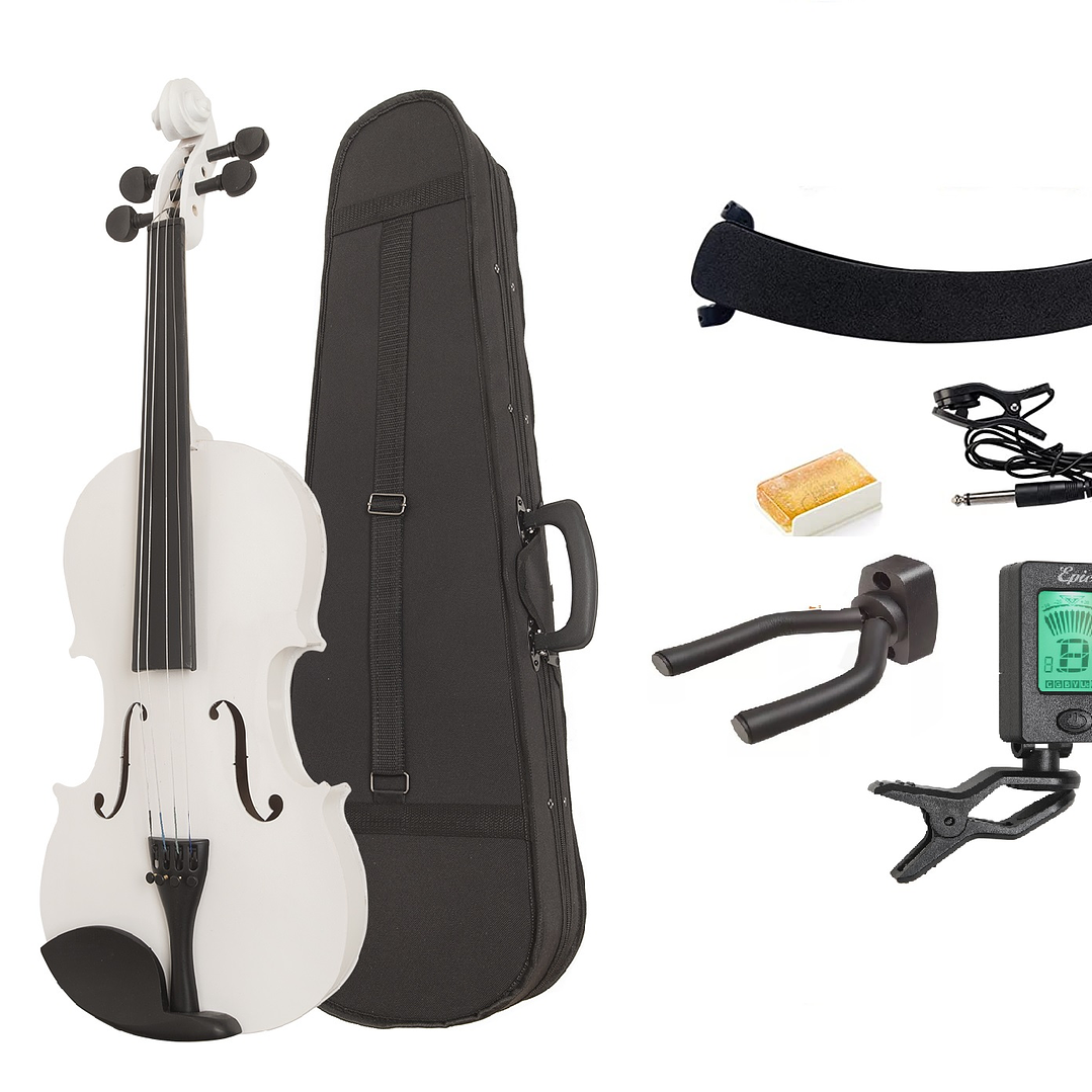 Violin 4/4 Blanco con estuche y Acc. 1