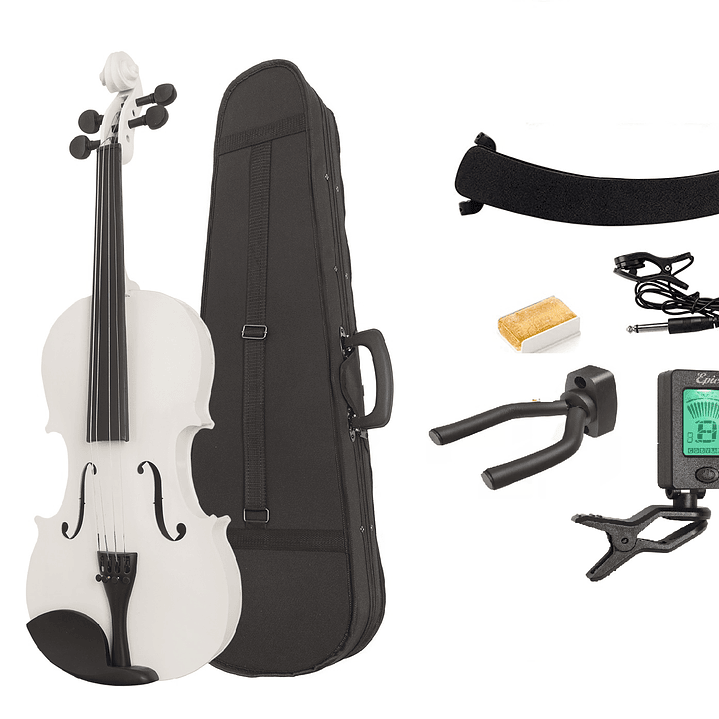 Violin 4/4 Blanco con estuche y Acc. 1