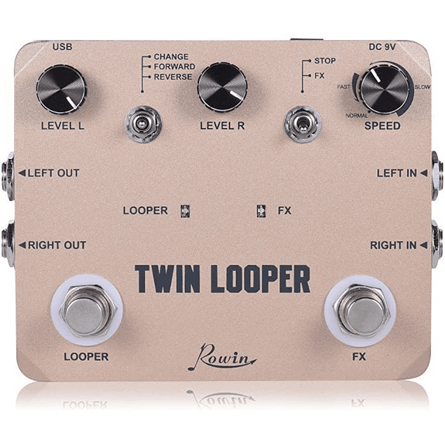 Pedal De Efecto Rowin Twin Series