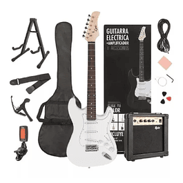 Pack Guitarra Eléctrica con Amplificador 