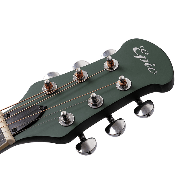 Guitarra Electroacùstica Tipo OV Verde 41