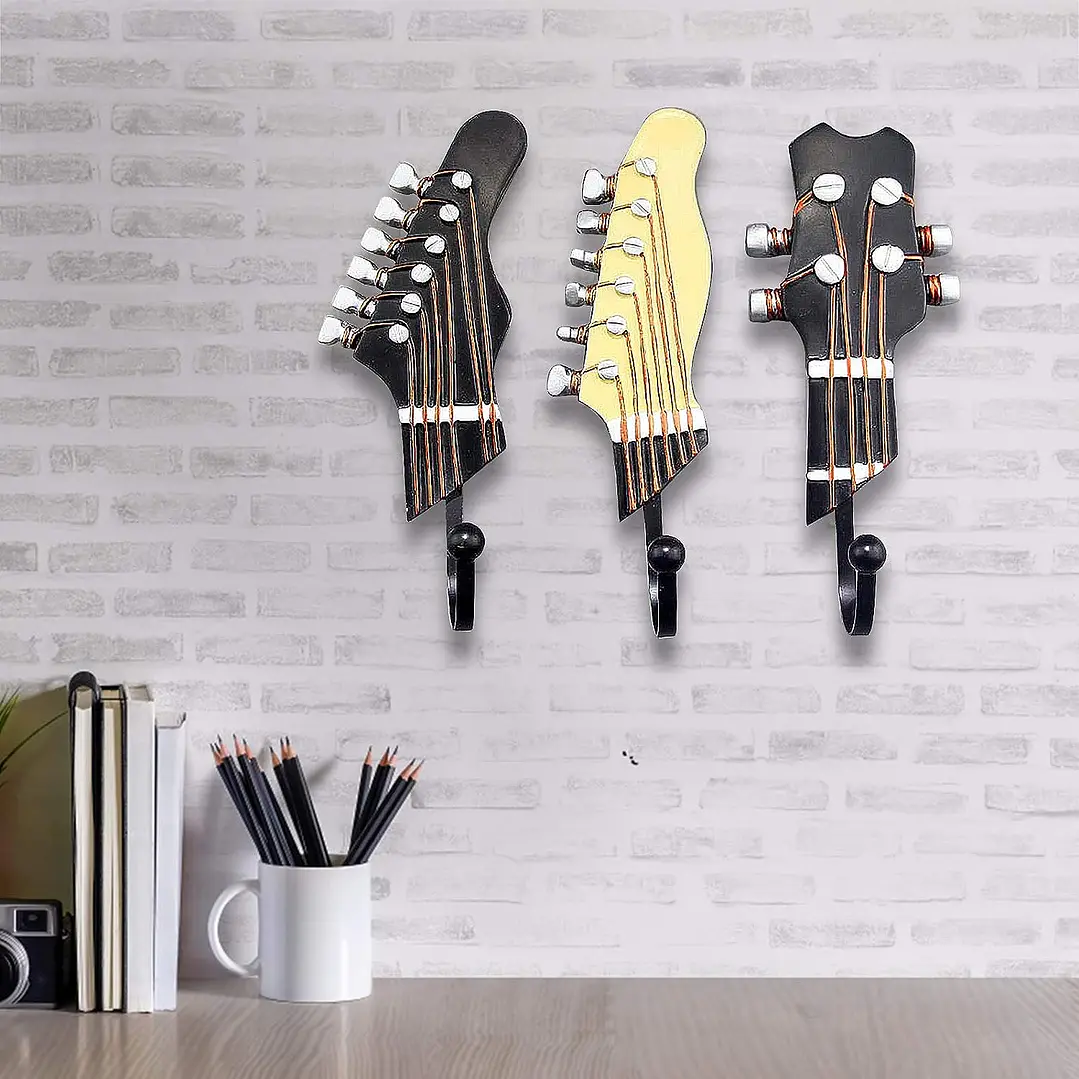 Perchero Colgador 3 Guitarras 2
