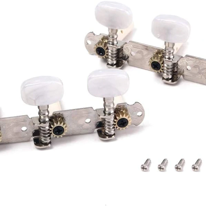 Clavijero Guitarra Clasica Eje Grueso ( Blanco) 1