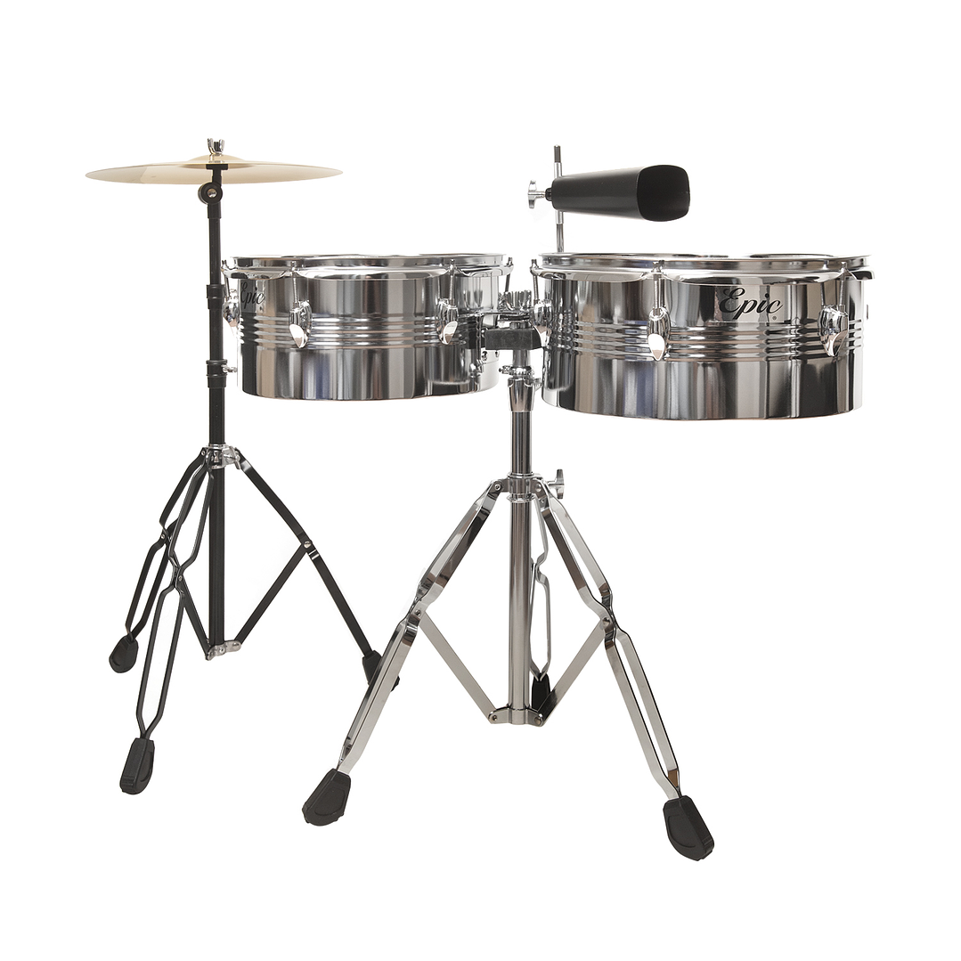 Pack Timbales con Cencerro y Platillos 2