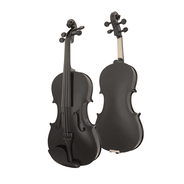 Violin 4/4 Negro con estuche y Acc.