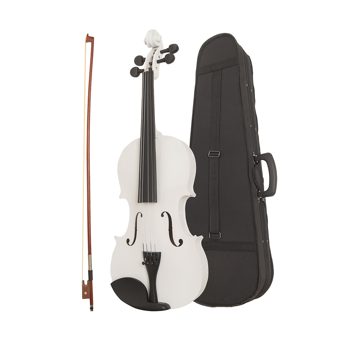 Violin 4/4 Blanco con estuche y Acc. 2