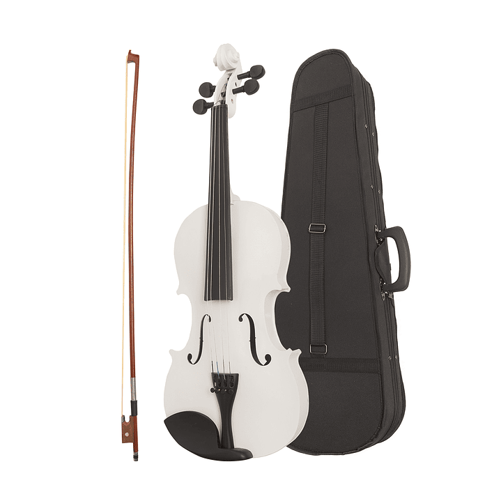 Violin 4/4 Blanco con estuche y Acc. 2