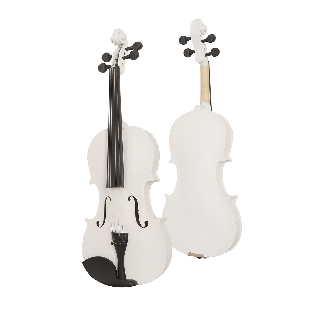 Violin 4/4 Blanco con estuche y Acc. 3