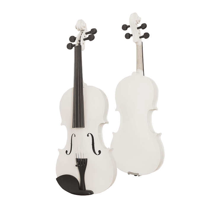 Violin 4/4 Blanco con estuche y Acc. 3