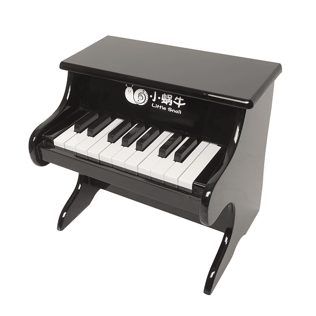 Mini piano negro 