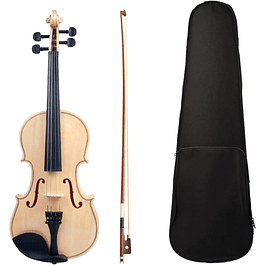 Violin 4/4 con estuche y Afinador Natural 